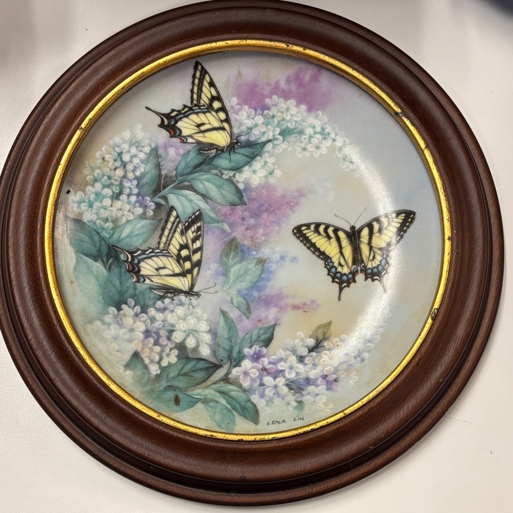Western Tiger Swallowtails Collector's Plate